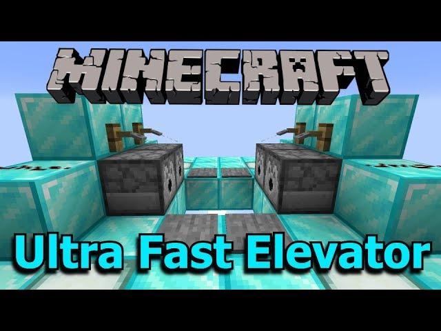 Fastest Elevator in Minecraft!