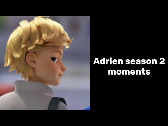 Adrien season 2 scene pack/ moments| miraculous ladybug |