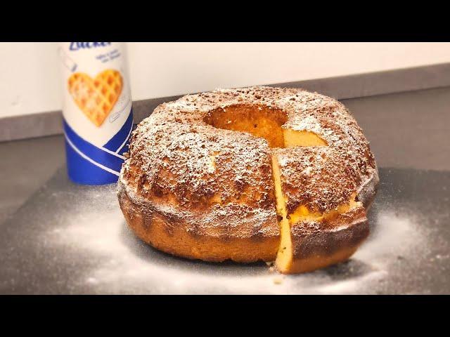 Воздушный Кекс на сгущённом молоке. Fluffiger Kuchen mit Kondensmilch.