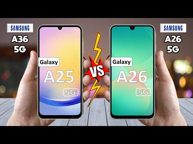 Samsung Galaxy A25 Vs Samsung Galaxy A26 - Which is BEST For You?