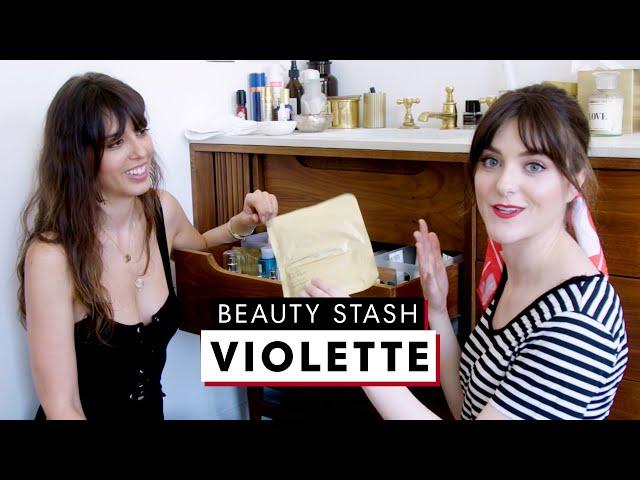 Inside Celebrity Makeup Artist Violette's MASSIVE Beauty Stash | The Beauty Show | Harper's BAZAAR