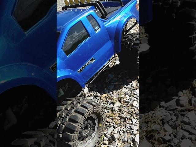 proline rc Ford raptor on Traxxas slash 2wd custom shortened chassis