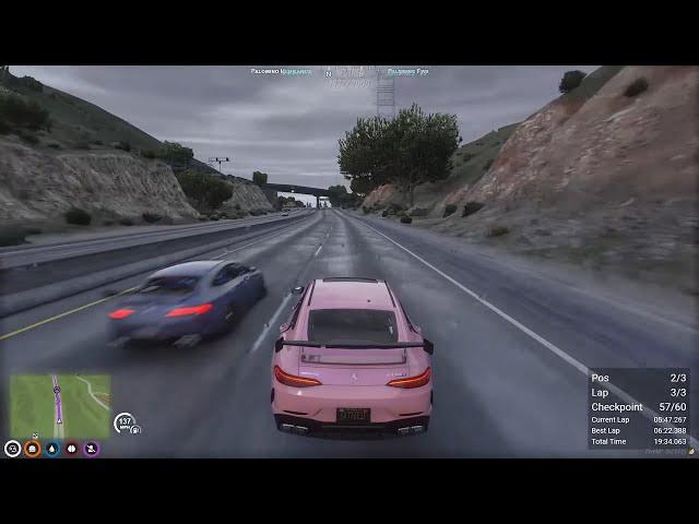 Goofy vs Eddie Photo FINISH Race Ending | NoPixel GTA RP