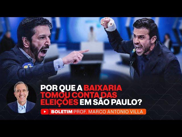 POR QUE A BAIXARIA TOMOU CONTA DAS ELEIÇÕES EM SÃO PAULO?