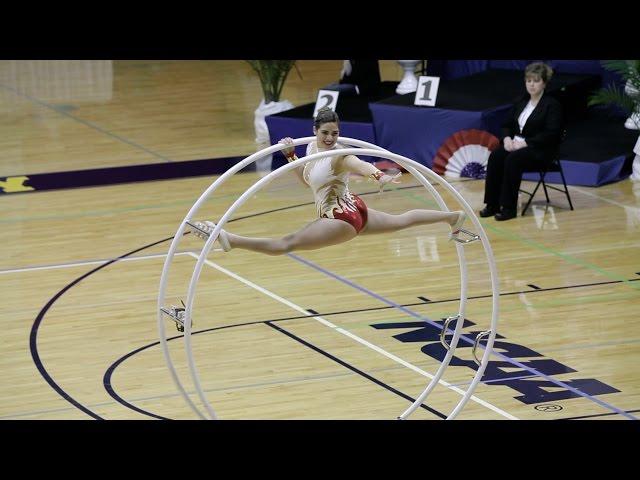 World Championships in Gymwheel 2016 Team Final Israel Liron Di Castro Straight line