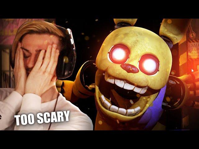 This FNAF game got so scary I physically SHUT DOWN