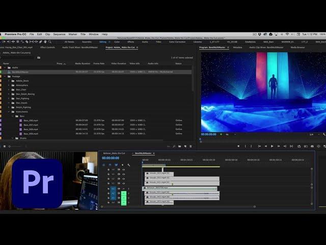 How to Create a Multicam Sequence with Audio Sync in Premiere Pro | Adobe Creative Cloud