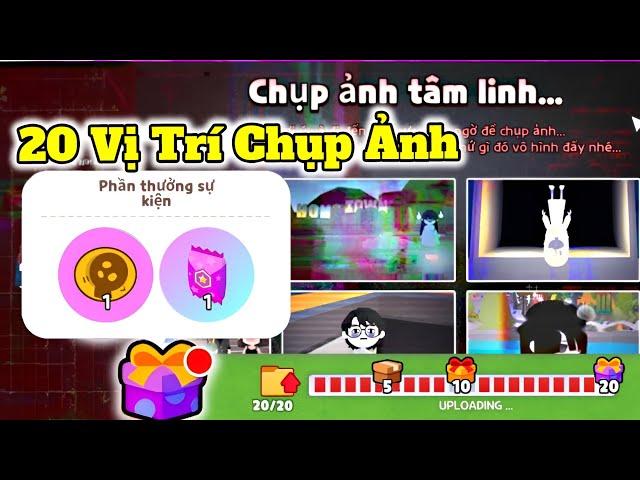 [Play Together] 20 Vị Trí Chụp Ảnh Tâm Linh M.A, Nhận Quà 17 Túi Thẻ và Hành Động