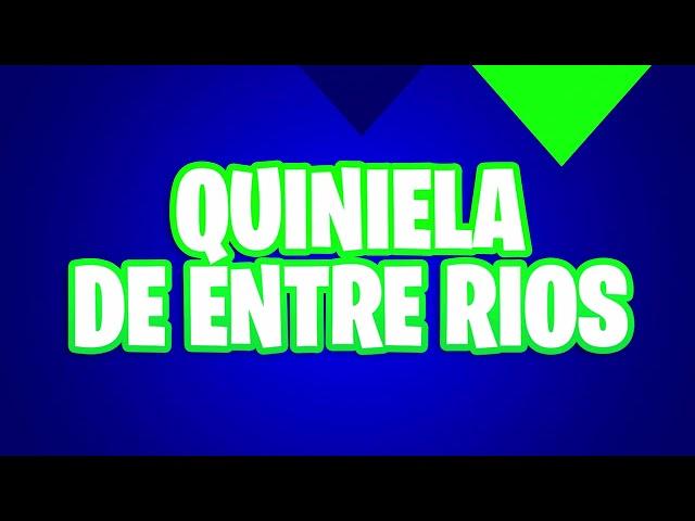 Quinielas Primera y matutina de Córdoba y Entre Rios Jueves 16 de Marzo