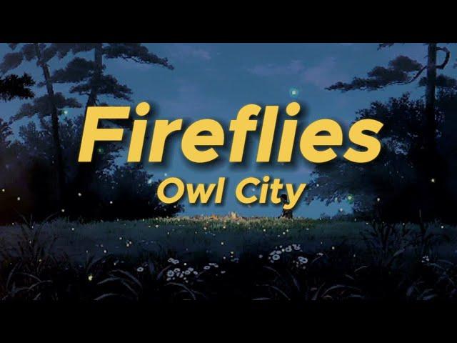 Owl City - Fireflies (Lyrics)