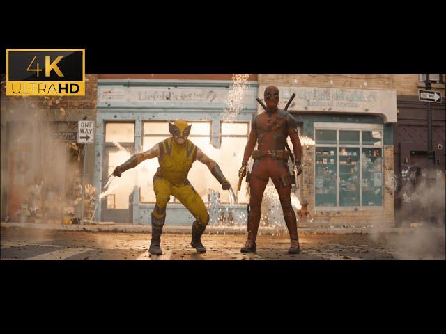 Deadpool & Wolverine (2024) | Deadpool & Wolverine vs Deadpool Corps | 4K ULTRA HD |