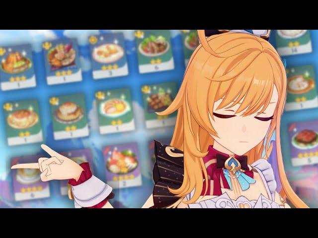 I Cooked all 366 Dishes in Genshin Impact… [Archive #2]