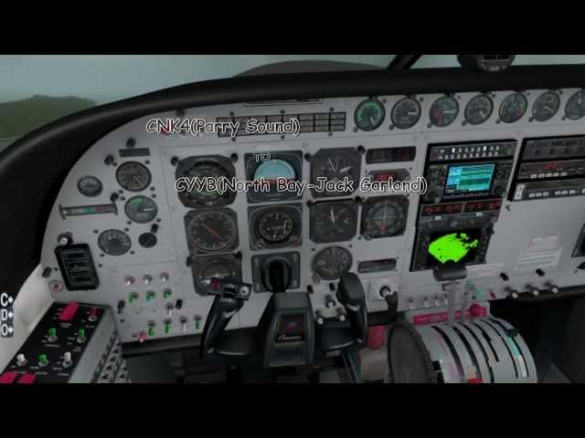 XPlane 10 - Flying the Cessna 208B [Carenado]