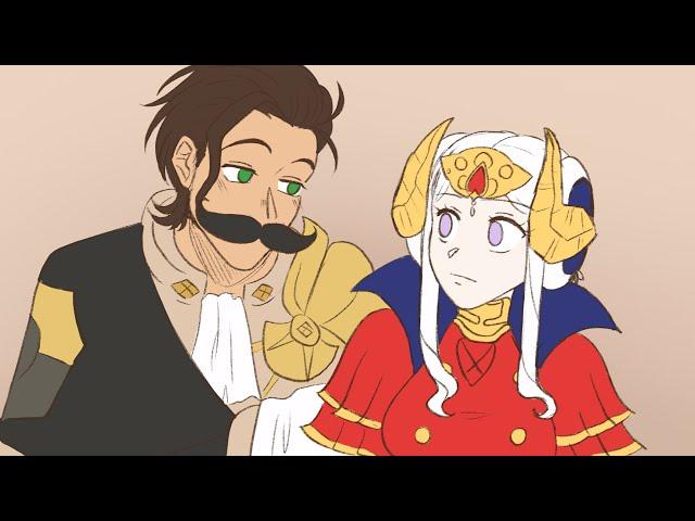 blue flags - fe3h animation (Red Flags meme)