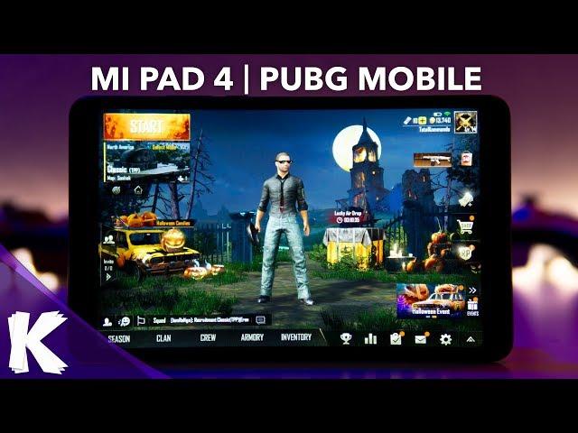 Xiaomi Mi Pad 4 | PUBG Mobile Gameplay | Snapdragon 660