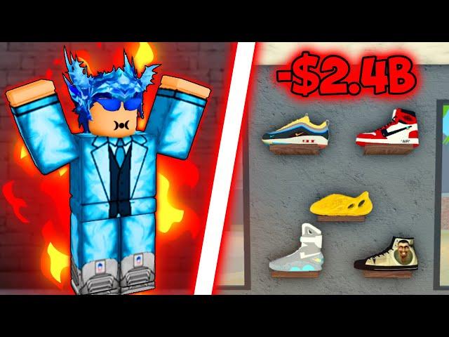 Going On The CRAZIEST Spending Spree in Sneaker Resell Simulator! Sneaker Con Hustle #9 (Roblox)