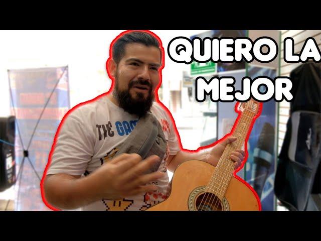 Cuando vas a comprar una guitarra -JCesarTV