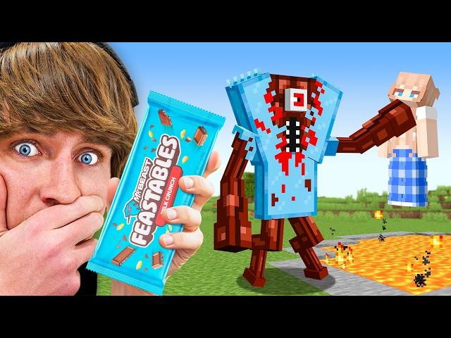 I Fooled My Sister as a FEASTABLES in Minecraft!