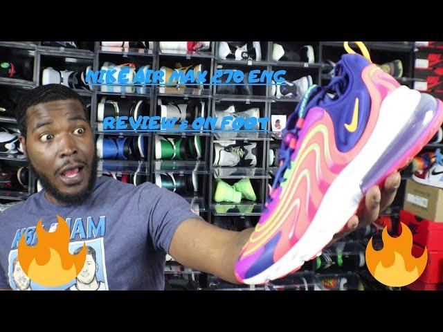 NIKE AIR MAX 270 ENG REVIEW AND ON FOOT!! THESE ARE FIRE!!!