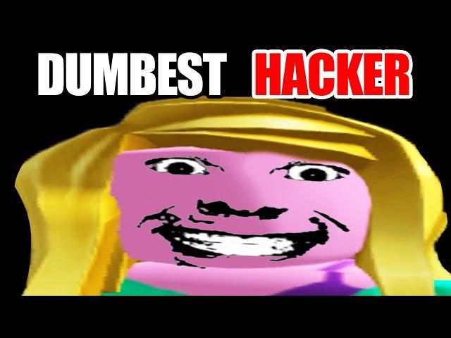 DUMBEST ROBLOX HACKER...