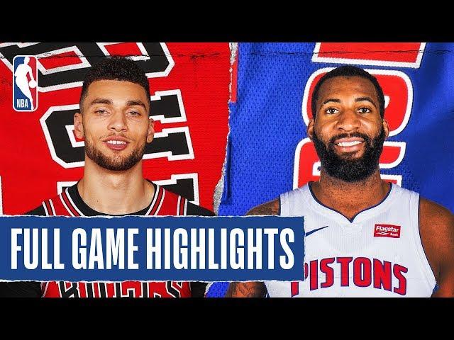 BULLS at PISTONS | FULL GAME HIGHLIGHTS | December 21, 2019