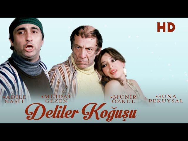 Deliler Koğuşu Türk Filmi | FULL | MÜJDAT GEZEN | ADİLE NAŞİT