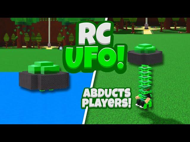 RC UFO!! (ABDUCTS PLAYERS) - Build A Boat For Treasure!