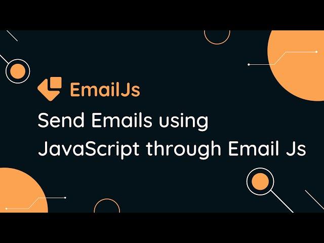 Contact Form with Email Js | Send Emails using JavaScript through Email Js | Email Js Tutorial