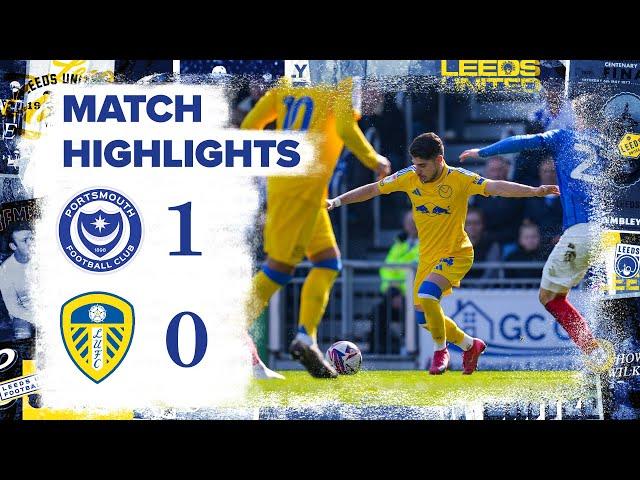 Highlights | Portsmouth 1-0 Leeds United | EFL Championship