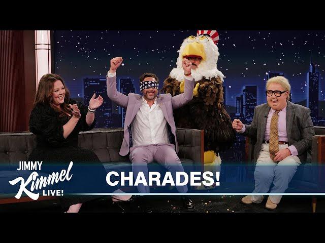 Jiminy Glick Plays Blind Charades with Melissa McCarthy & Nick Kroll