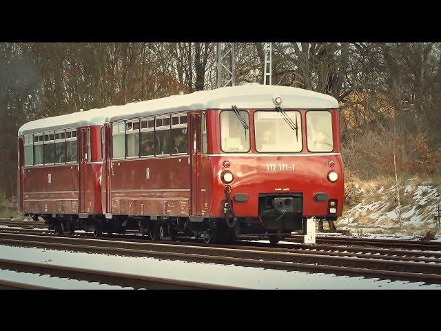 DDR Deutsche Reichsbahn - Unterwegs mit dem Schienenbus/ Beucha-Brandis