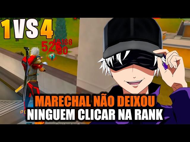 MARECHAL NÃO DEIXOU NINGUEM CLICAR NA RANK SOLO VS SQUAD