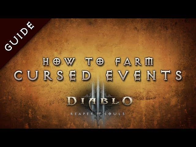 Diablo 3: Reaper of Souls Cursed Chest & Cursed Shrine Farming, Fast Leveling, Easy XP and Gems