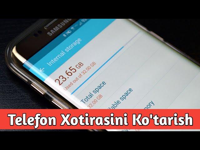 Telefon Xotirasini Ko'tarish 2022 | Telefon Xotirasini Oshirish