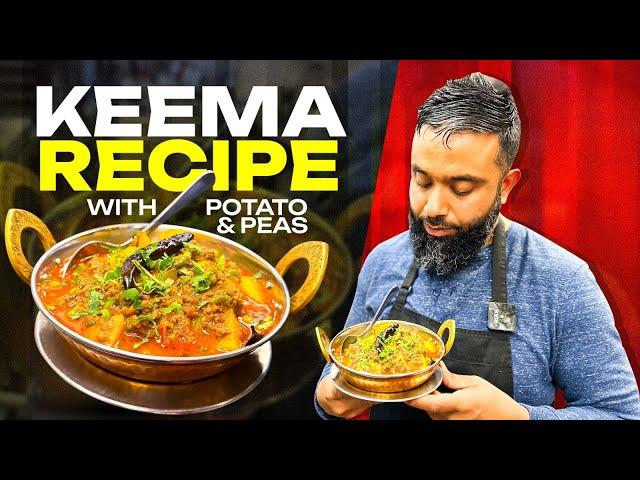 Keema Aloo Matar | Nostalgic Childhood Recipe | Lamb mince cooked with potato & Pea!