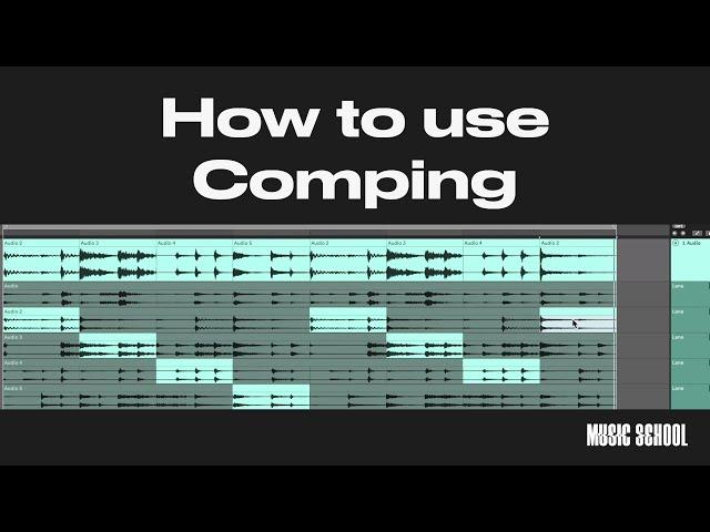 How to use Comping in Ableton Live 11 in Ableton Live