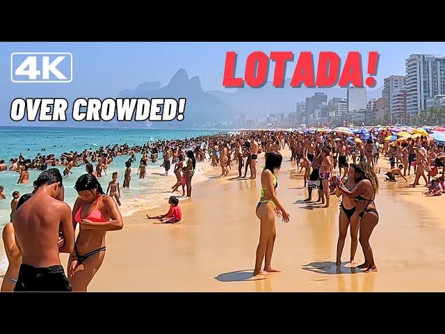  4K [Must See] Ipanema Beach like you've never seen it before