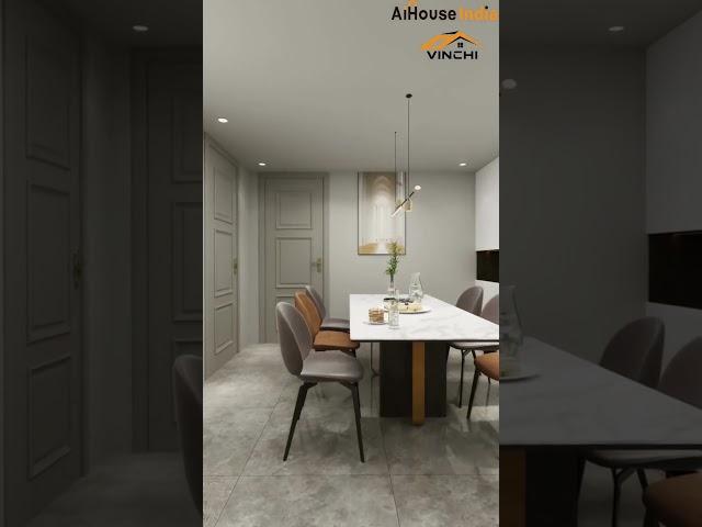 Ai generated interior design | 3D Design animation