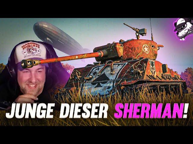 Junge dieser Sherman - Der M4A3E8 ist wirklich stark! [World of Tanks - Gameplay - Deutsch]