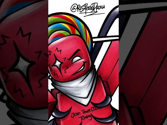 Let's draw Forsaken c00lkidd #roblox #art #drawing #speeddrawing