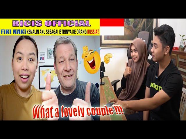 RICIS & FIKI NAKI KENALIN AKU SEBAGAI ISTRINYA KE ORANG RUSSIA | Dutch Couple REACTION