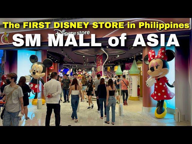 The FIRST DISNEY STORE in the Philippines + SM MALL OF ASIA Night Walking | Early Christmas Tour!