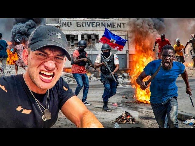 Solo in Haiti during Gang War!  (Extreme Danger)