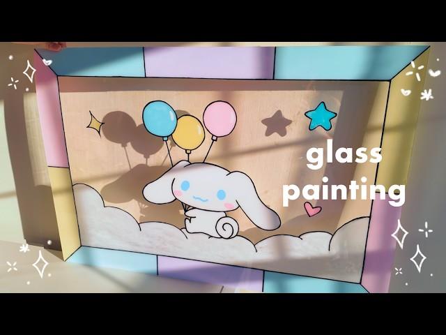 I learned how to make a GLASS PAINTING in just 7 days 