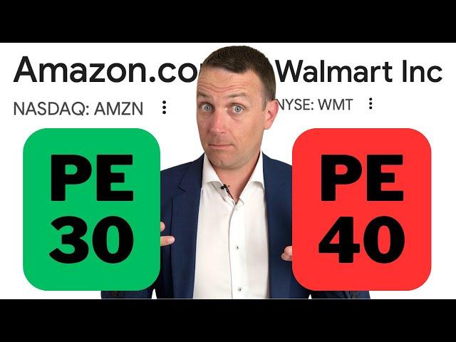 Amazon Stock Is Cheaper Than Walmart Stock