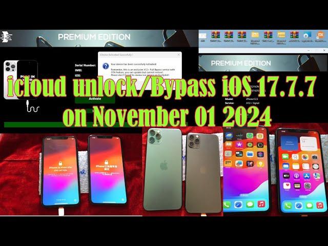 icloud unlock/Bypass iOS 17.7.7 on November 01 2024 iphone forgot password - apple id