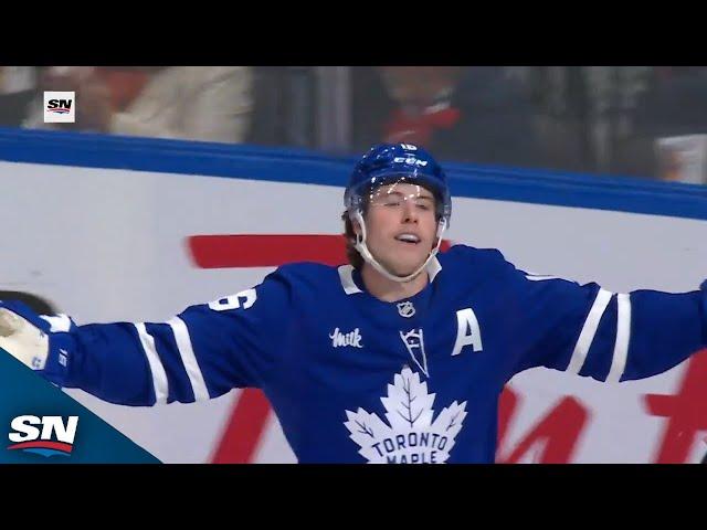 Mitch Marner Nets Maple Leafs' First Shorthanded Goal vs. Canadiens