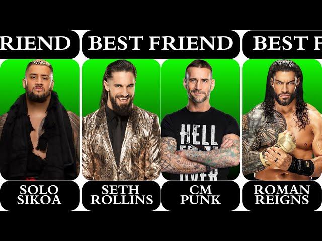 WWE Wrestlers Are Best Friends In Real Life