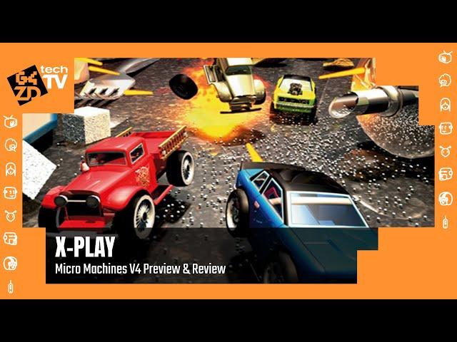 X-Play Classic - Micro Machines V4 Preview & Review