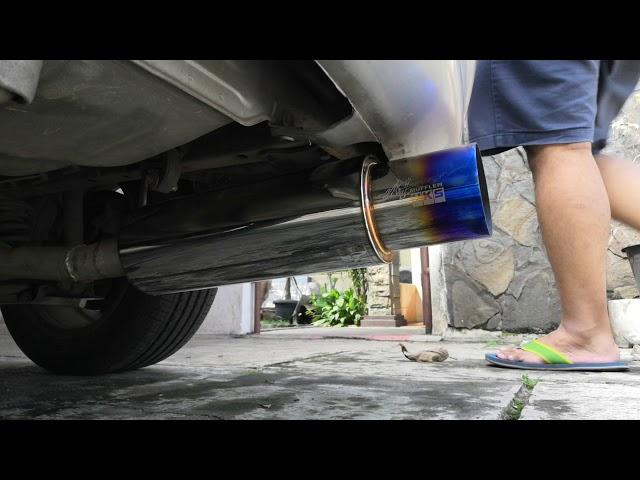 Toyota Vios with HKS Hi Power Jasma exhaust